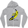 minion loves banana Zipper Hoodie