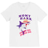 Mommy Shark -Shark Do Do Do V-Neck Tee