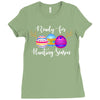 Hunting Season Easter Shirts Ladies Fitted T-Shirt