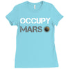 Occupy Mars Shirt Ladies Fitted T-Shirt