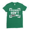Please Don't Tag Me Ladies Fitted T-Shirt