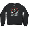 he might find a rabbit in there but hell never find dignity Crewneck Sweatshirt