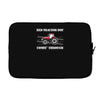 case ih red tractor boy comin' through Laptop sleeve