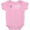 100x or gtfo bitmex edition white logo Baby Bodysuit