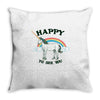 happy to see you Throw Pillow