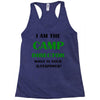 camp director Racerback Tank