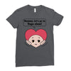 Mommy, Let's Go to Yoga Class! Ladies Fitted T-Shirt