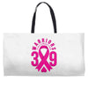 end breast cancer   39 warriors Weekender Totes