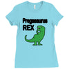 pregasaurus rex Ladies Fitted T-Shirt