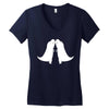 cup cup cup Women's V-Neck T-Shirt