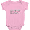 massage therapist Baby Onesie