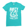 shark tours Ladies Fitted T-Shirt