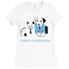 rex and whiskers attorneys Ladies Fitted T-Shirt