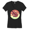 evangelion Women's V-Neck T-Shirt