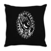 praying hands cross mary rock band baseball jersey Throw Pillow