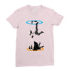 infinite loop Ladies Fitted T-Shirt