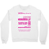 quens are born in january Crewneck Sweatshirt
