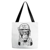 born to kill Tote Bags