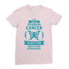I am a Ovarian Cancer Survivor - What's Your Superpower? Ladies Fitted T-Shirt