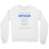i stand with officer Crewneck Sweatshirt