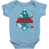 by the power of literature Baby Bodysuit