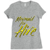 mermaid for hire Ladies Fitted T-Shirt