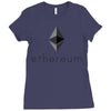 Ethereum Coin Ladies Fitted T-Shirt