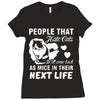 limited edition cats life Ladies Fitted T-Shirt