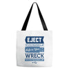eject yourself Tote Bags