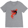 king animas V-Neck Tee