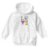 love teal best trending Youth Hoodie