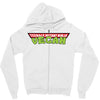 ninja turtles parody vegan Zipper Hoodie