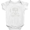 astronaut skull Baby Bodysuit