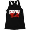 doomy and groovy Racerback Tank