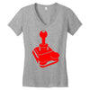 joystick game Women's V-Neck T-Shirt