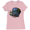 predator chest Ladies Fitted T-Shirt