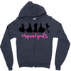 Squadgoals Princess Zipper Hoodie