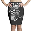 beer doesn't ask silly questions Pencil Skirts