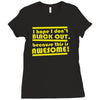 i hope i dont black out because this is awesome Ladies Fitted T-Shirt