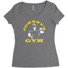 johnny's gym Women's Triblend Scoop T-shirt
