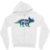 Prince Dinosaur Zipper Hoodie