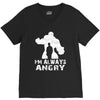 I'm Alway Angry V-Neck Tee