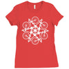 rltw bicycle circle kaleidospoke Ladies Fitted T-Shirt