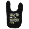 natural queens rock Baby Bibs