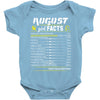 August Girl Facts Leo Baby Onesie