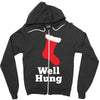 well hung Zipper Hoodie