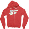 funny rude sperm bj ideal birthday gift or presen Zipper Hoodie