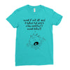 what if we die Ladies Fitted T-Shirt