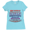 meine tochter ist t&auml;towiert Ladies Fitted T-Shirt