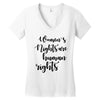 women's rights are human rights Women's V-Neck T-Shirt